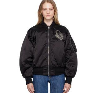 horizon lovelock zip-up bomber jacket